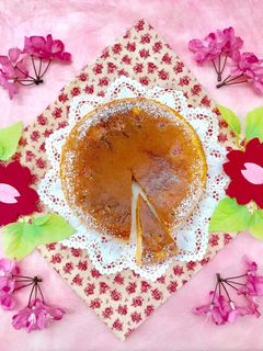 炊飯器で桜カステラ-レシピのメイン写真
