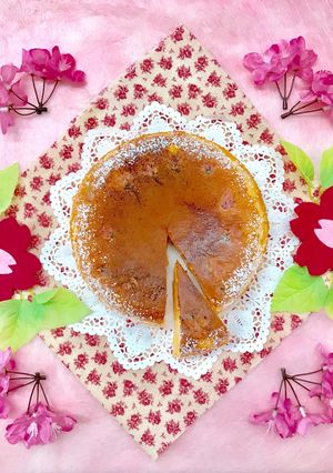 炊飯器で桜カステラ-レシピのメイン写真