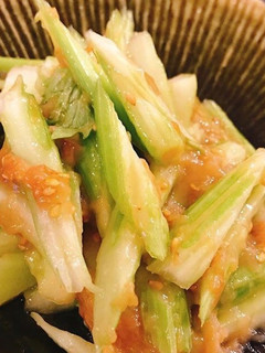 セロリの梅肉和え-レシピのメイン写真