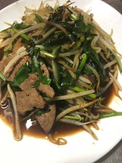 簡単★焼肉のたれでレバニラ炒め-レシピのメイン写真