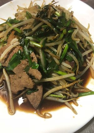 簡単★焼肉のたれでレバニラ炒め-レシピのメイン写真