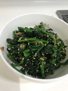 レンチン★ほうれん草の白だし和え-レシピのメイン写真