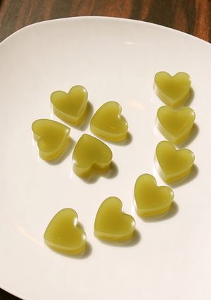 【美的ラボ】グリーンハードグミ【青汁】-レシピのメイン写真