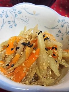 旬★簡単★Wごま★5分【ウドの胡麻和え】-レシピのメイン写真