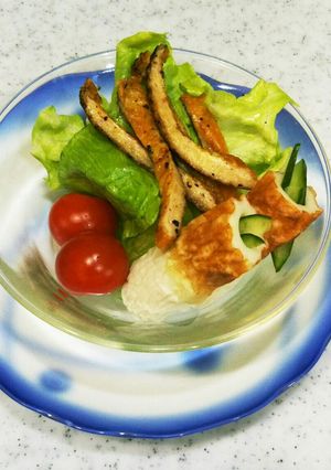 トッピング用ヘルシー鶏皮焼き-レシピのメイン写真