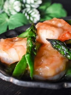 海老とアスパラの塩炒め◎お弁当にも♪-レシピのメイン写真