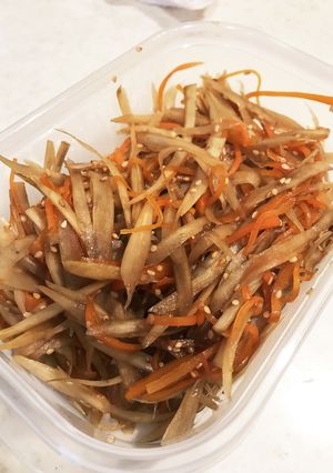 しっかり味 簡単 きんぴらごぼう-レシピのメイン写真