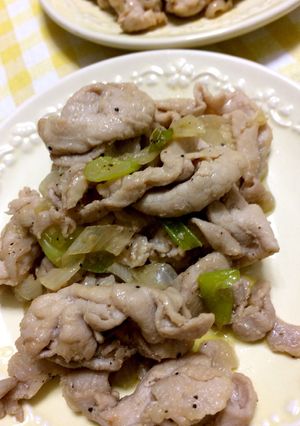 豚肉のニンニク炒めレモン風味-レシピのメイン写真
