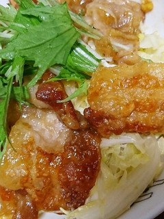 【減量中】薄切り肉で☆カリカリ生姜焼き-レシピのメイン写真