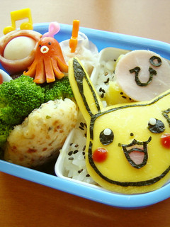 ピカチュウ☆お弁当(キャラ弁)-レシピのメイン写真