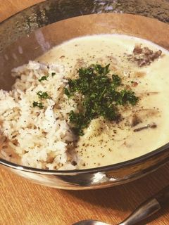 サワークリーム仕立てのビーフストロガノフ-レシピのメイン写真