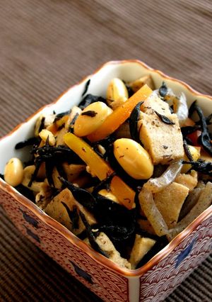 栄養満点！ひじきの煮物-レシピのメイン写真
