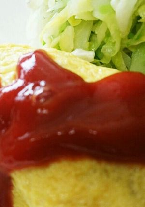 作り置きひき肉色々料理の素で簡単オムレツ-レシピのメイン写真