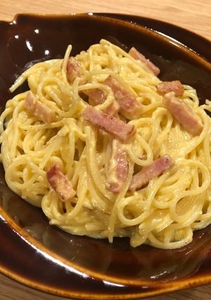 カルボナーラ-レシピのメイン写真