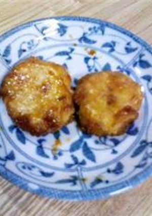もちもちおからのさっぱり焼き-レシピのメイン写真