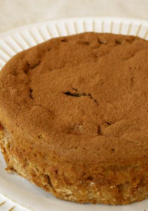 簡単♪チョコチーズケーキ (2人サイズ)-レシピのメイン写真