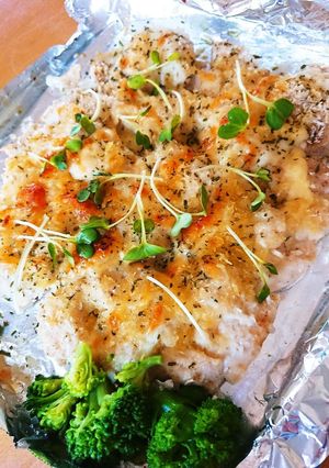 鶏ササミのチーズマヨで簡単パン粉焼き-レシピのメイン写真