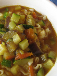 夏野菜カレーうどん-レシピのメイン写真