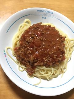 トマト缶でミートソース-レシピのメイン写真