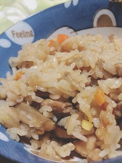 鶏ごぼうの炊き込みご飯-レシピのメイン写真