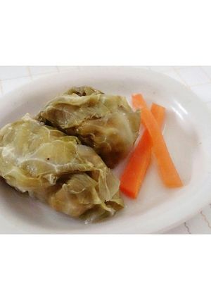 離乳食後期【ロールキャベツ】楽チン！-レシピのメイン写真