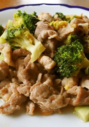 豚肉とブロッコリーの味噌炒め-レシピのメイン写真