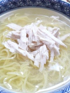 サッパリ鶏にゅう麺-レシピのメイン写真
