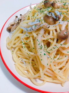 しらすと柚子胡椒の冷製パスタ:-)-レシピのメイン写真