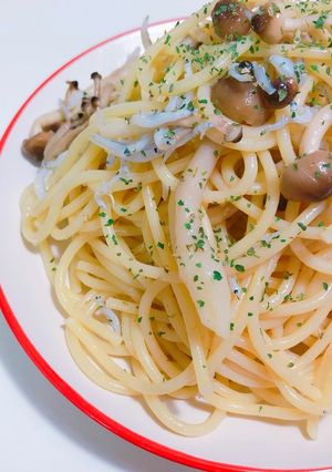 しらすと柚子胡椒の冷製パスタ:-)-レシピのメイン写真