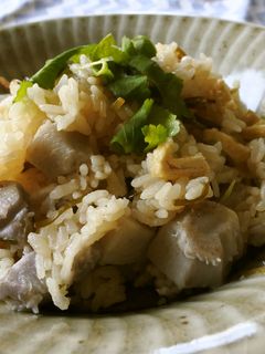 里芋の炊き込みご飯-レシピのメイン写真