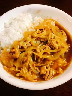 豚バラと玉ねぎの和風カレー-レシピのメイン写真