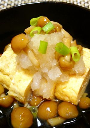 だし巻き卵のなめこおろしがけ-レシピのメイン写真