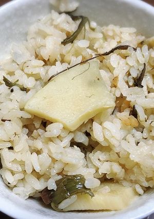 春が来た♡筍と山菜の炊き込みご飯♡-レシピのメイン写真