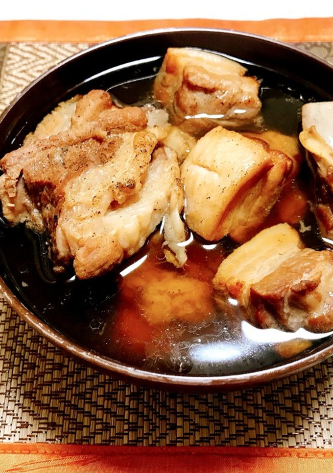 あっさり豚の角煮 圧力鍋使用-レシピのメイン写真