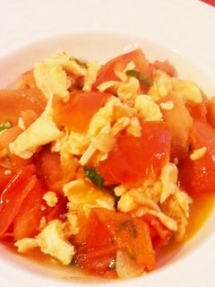 トマトと玉子の炒め物【簡単中華】-レシピのメイン写真