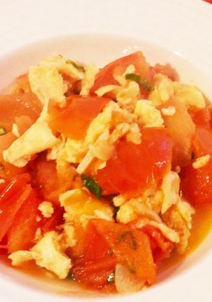 トマトと玉子の炒め物【簡単中華】-レシピのメイン写真