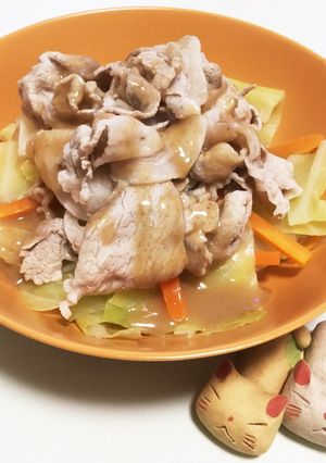 簡単★豚しゃぶのゴマだれ温野菜サラダ♬-レシピのメイン写真