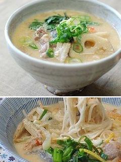 酒かすのにゅう麺-レシピのメイン写真