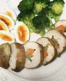 ノンオイル！ヘルシー鶏むね肉の野菜ロール
