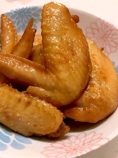 フライパンで手羽先の旨うま甘辛煮♪-レシピのメイン写真