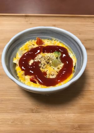 忙しい朝に☆ココットエッグ-レシピのメイン写真