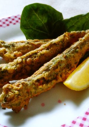 ししゃもの磯辺揚げ【柏市学校給食】-レシピのメイン写真