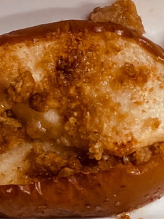 グリル、焼きりんごチーズクリーム添え!-レシピのメイン写真