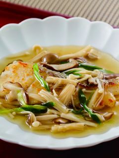 白身魚のきのこあんかけ-レシピのメイン写真