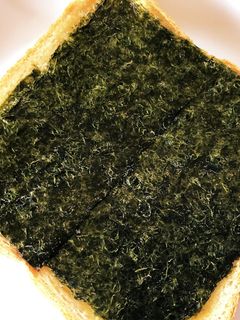 海苔好きにはたまらない!海苔トースト♪-レシピのメイン写真