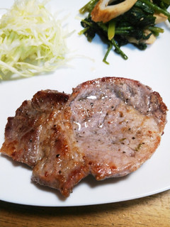 シンプル☆豚ロース肉の塩焼き-レシピのメイン写真