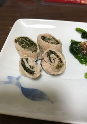同時に2品☆白菜の肉巻きと野菜スープ-レシピのメイン写真