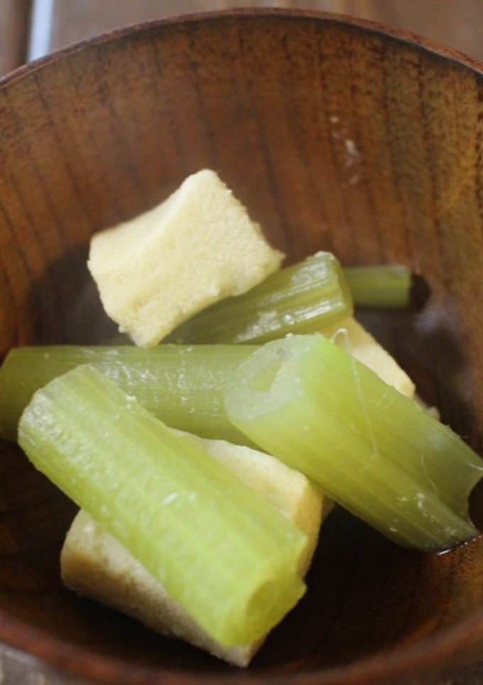 ふきと高野豆腐のさっと煮-レシピのメイン写真