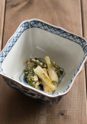 甘くてやわらかーい♪葉玉ねぎのぬた-レシピのメイン写真