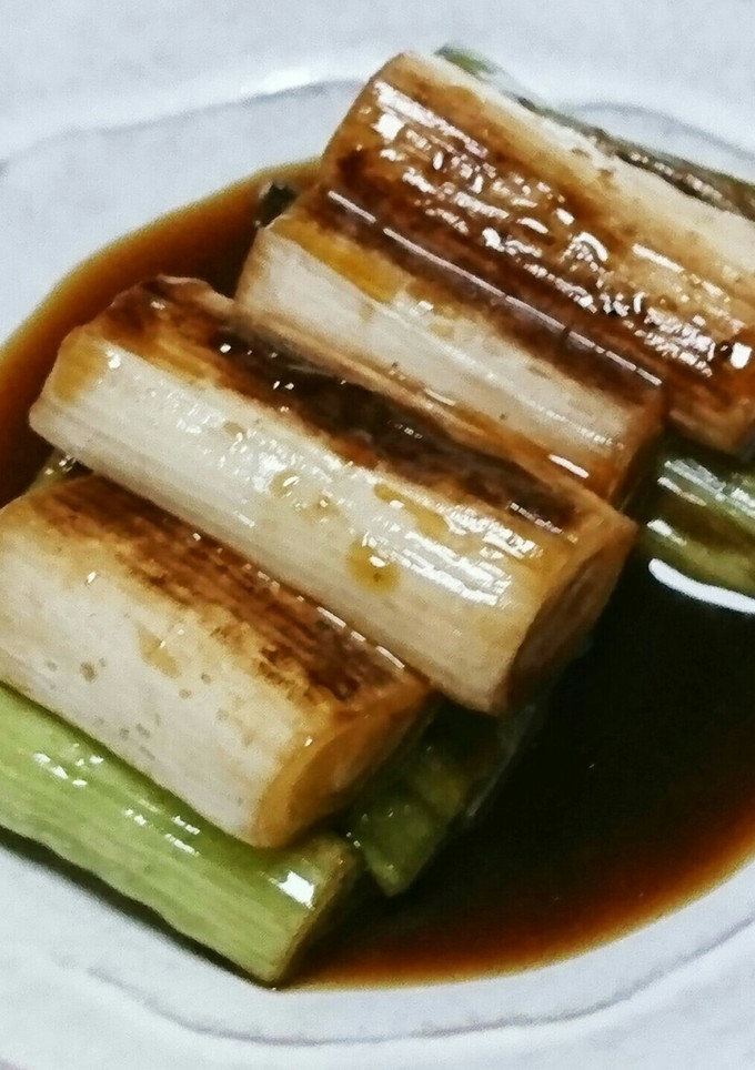 旨い(-^〇^-)長ネギの焼き浸し♡-レシピのメイン写真